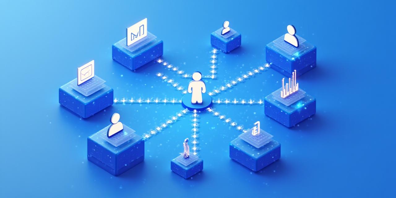 Illustration of a sophisticated email automation workflow with analytics